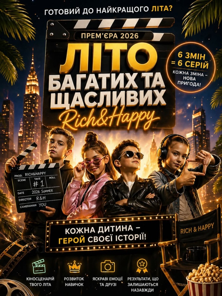 Літній табір «Rich&Happy 2026”