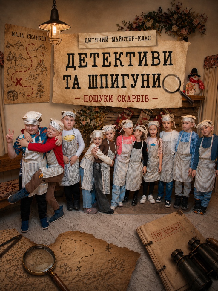 Детский кулинарный мастер-класс в ресторане "Мельница"