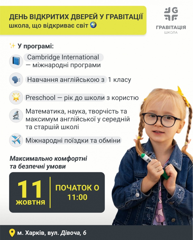 День відкритих дверей в Гравітації
