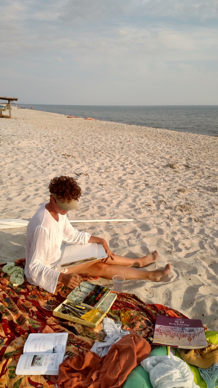 Детский живописный интенсив от Юлии Яланжи