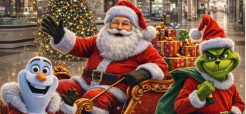 Дитячі новорічні свята у ТРЦ Дафі