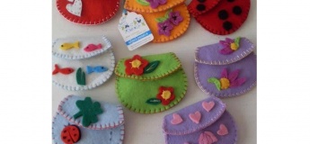 Гаманець з фетру. Майстер-клас для дітей