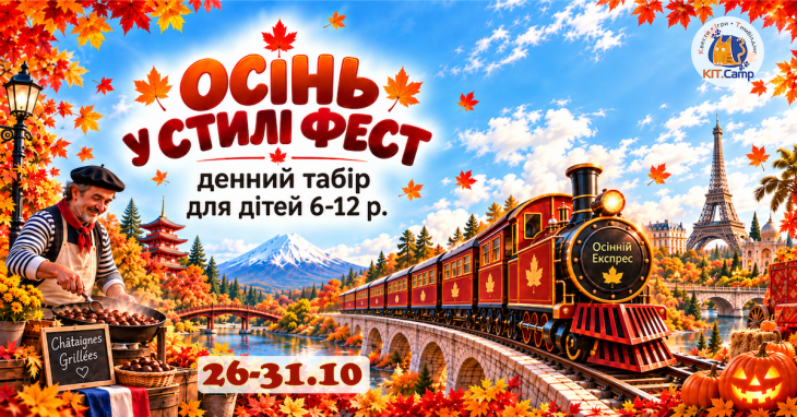 Осінній табір повного дня у КIT.Camp
