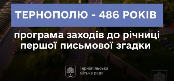 Програма заходів на 15 квітня