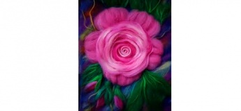 Картина из шерсти (шерсти). Шерстяная живопись