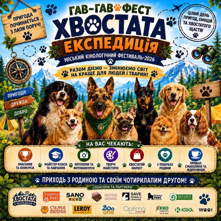 Городской кинологический фестиваль «Гав-гав фест»