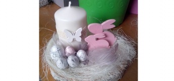 Декор Великоднього підсвічника