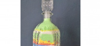 Кольорові пляшечки