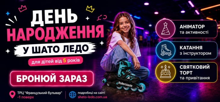День народження на роллердромі