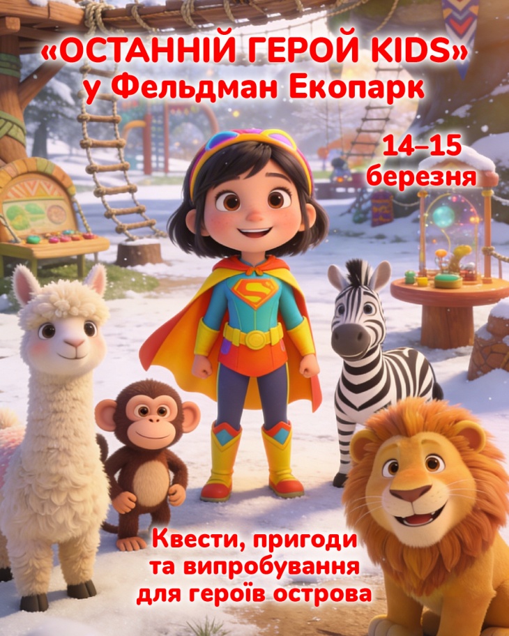 Вихідні у Фельдман Екопарк