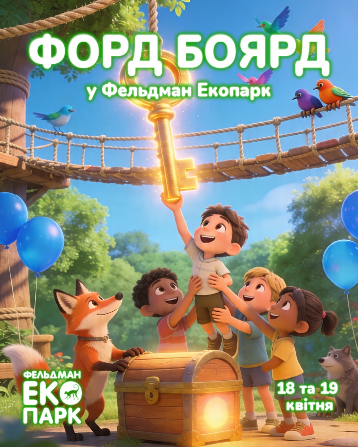 Вихідні у Фельдман Екопарк