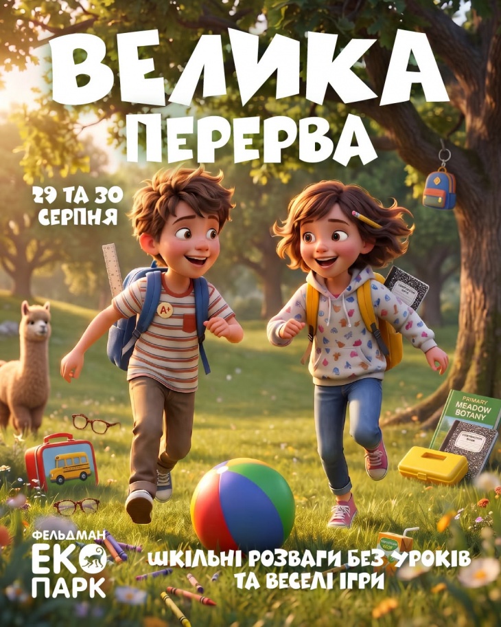 Вихідні у Фельдман Екопарк