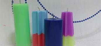 Формові свічки з парафіну