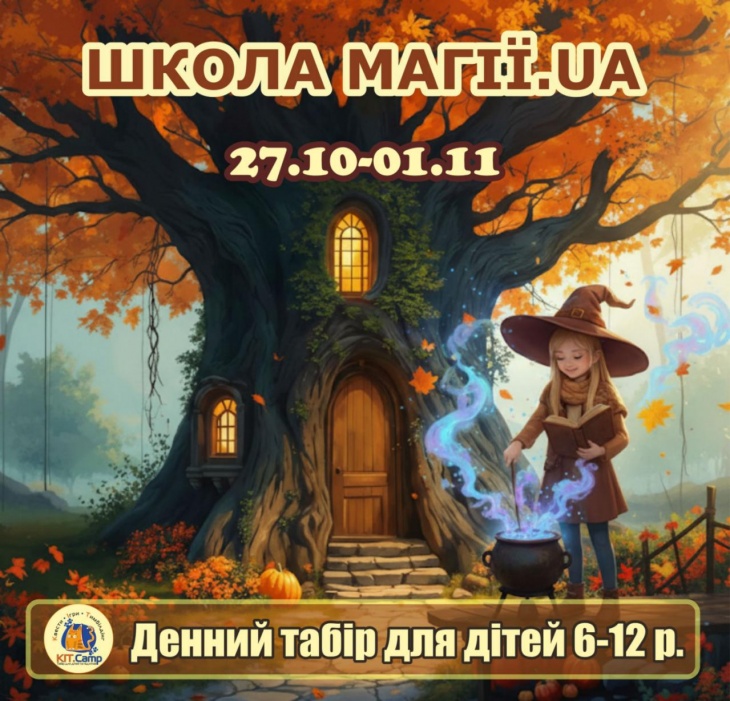 Осінній табір «Школа магії.UA»