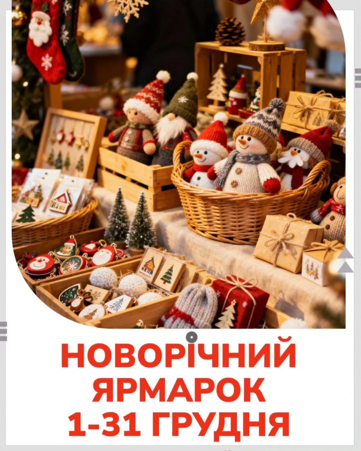 Новорічний ярмарок на Даринку