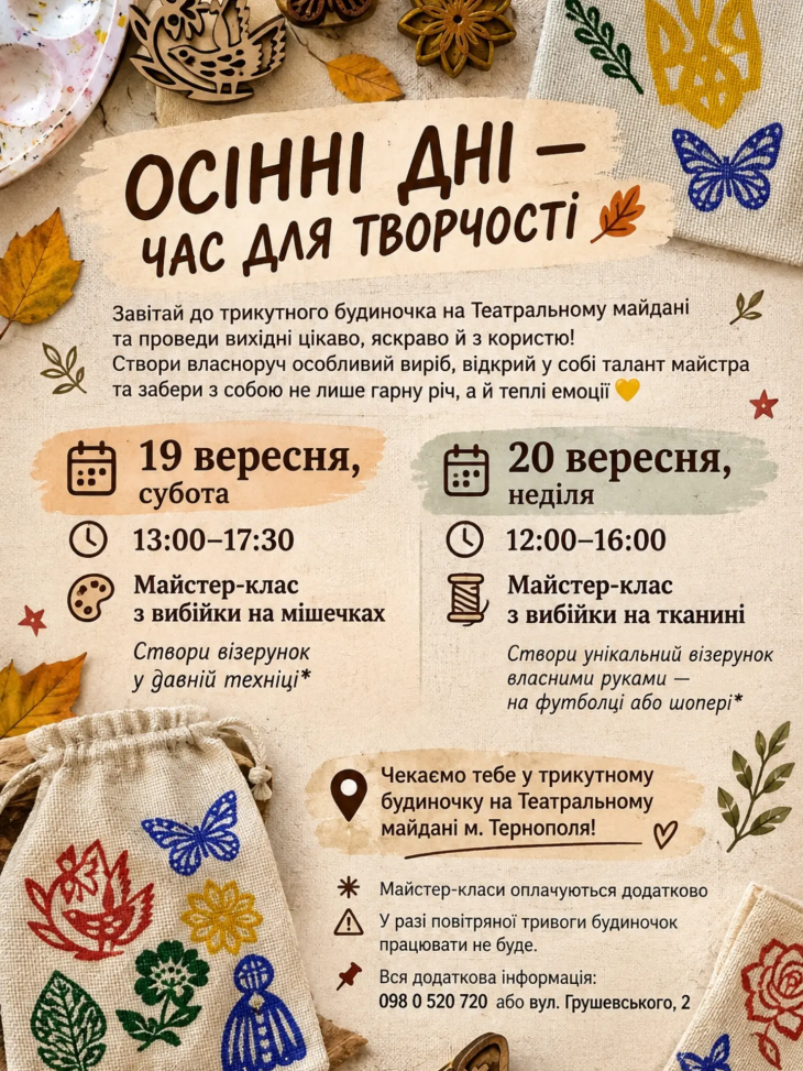 Майстер-класи для дітей