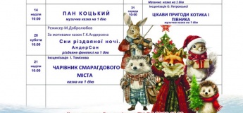 Афиша спектаклей театра имени Шевченко