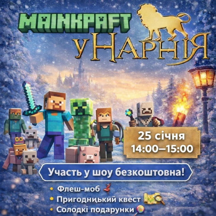 Майнкрафт у «Нарнії»