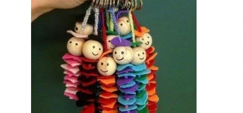 Брелок з фетру