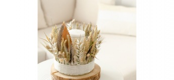 Подсвечник в стиле бохо