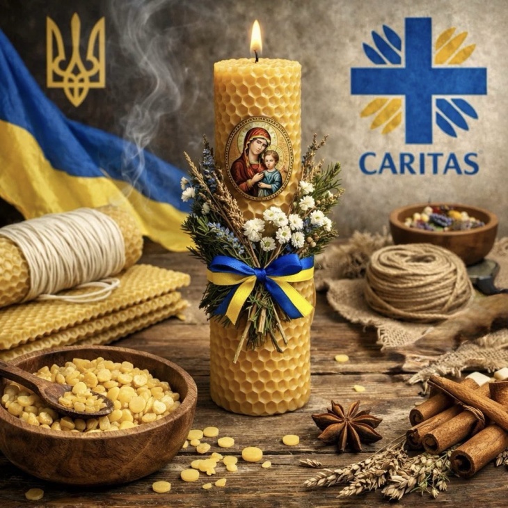 Майстер-клас зі створення Стрітенської свічки для дітей 12–17 років