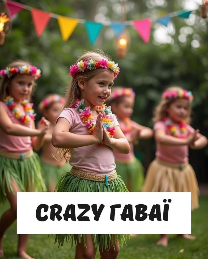 Гавайська вечірка у місті професій