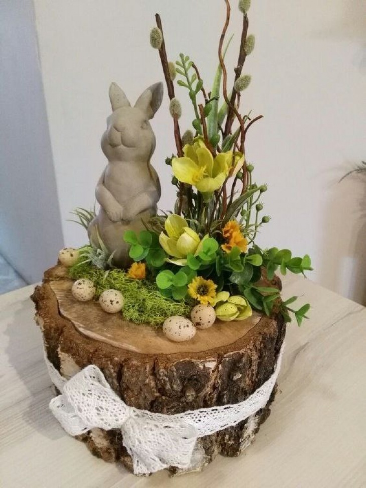 Декорирование подставки на стол