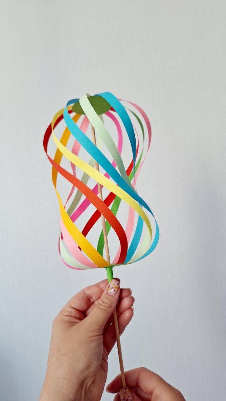 Вертуль. Іграшка з паперу