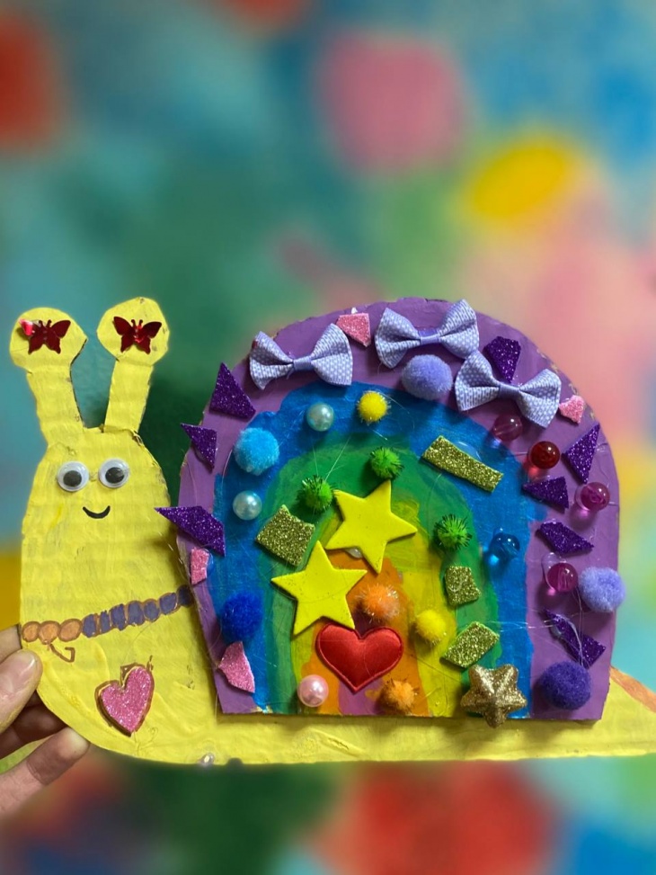 Декоративний малюнок. Равлик