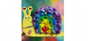 Декоративный рисунок "Улитка"