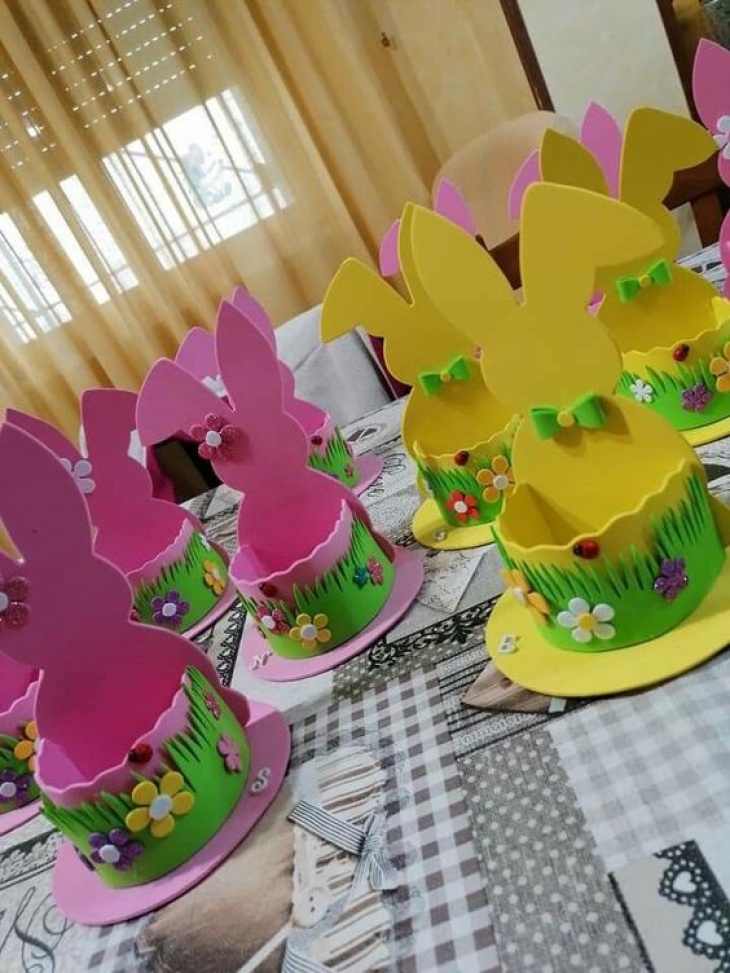 Святковий кошик з фоамірану