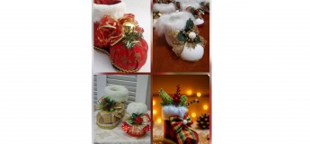 Різдвяний чобіток для солодощів