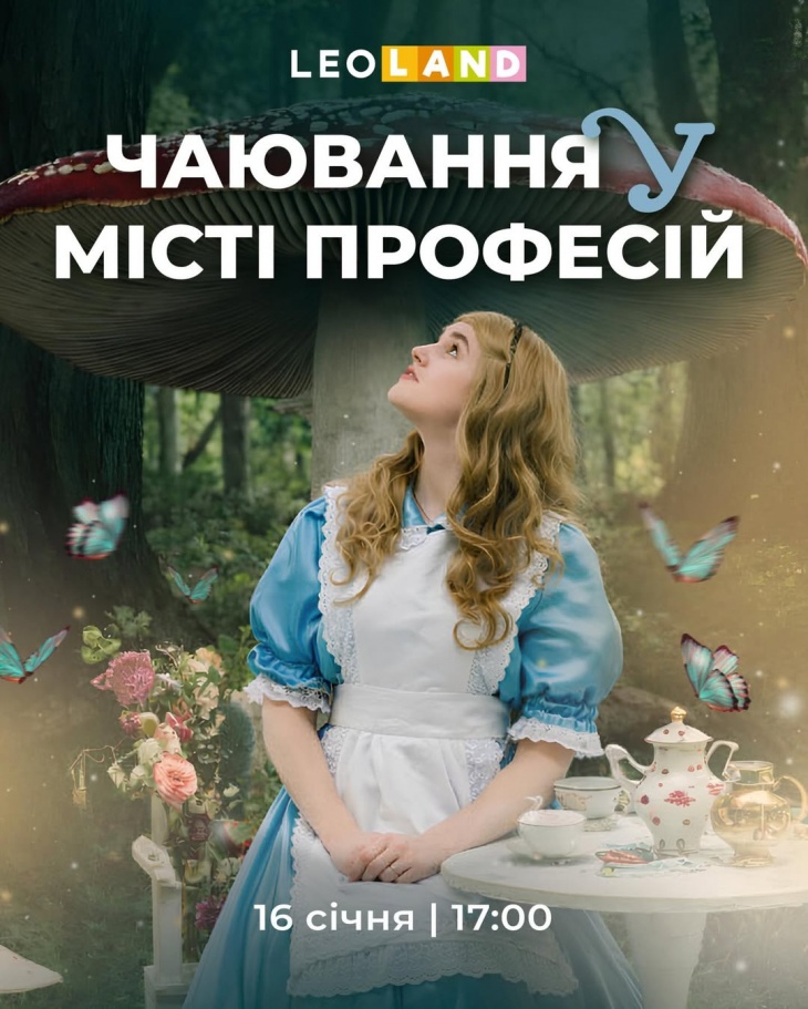 ЧАЮВАННЯ У КРАЇНІ ДИВ РАЗОМ ІЗ LEOLAND ЧАЮВАННЯ У КРАЇНІ ДИВ РАЗОМ ІЗ LEOLAND