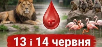 Безкоштовний вхід для донорів крові до Одеського зоопарку