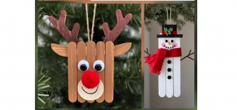 Дерев'яні фігурки на ялинку