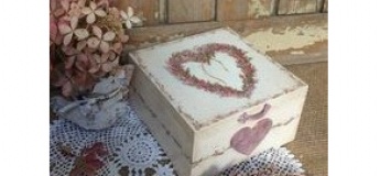 Декупаж скриньки для прикрас