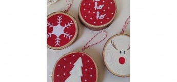 Роспись и декор деревянных подвесок