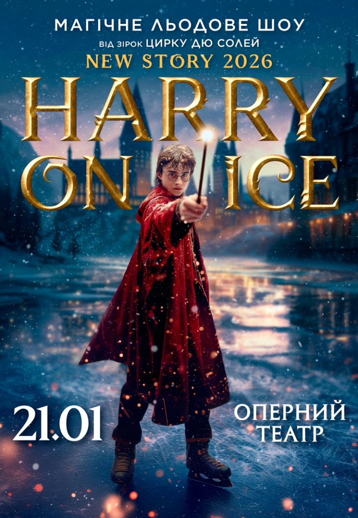 Зірки Цирку дю Солей: льодове шоу HARRY ON ICE Зірки Цирку дю Солей: льодове шоу HARRY ON ICE