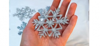 Срібна сніжинка