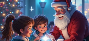 Детский праздник "Святой Николай в Киберпространстве"