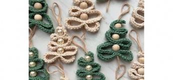 Ялиночка в техніці макраме