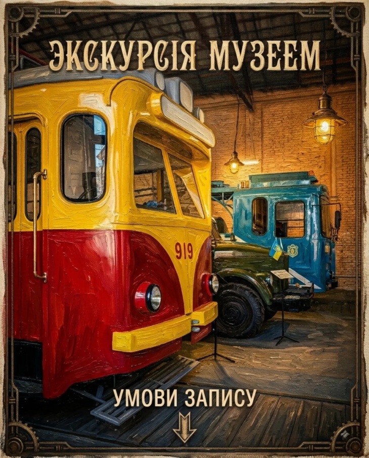 Обзорная экскурсия в музее электротранспорта Обзорная экскурсия в музее электротранспорта