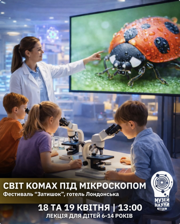 Виставка "Світ комах під мікроскопом"