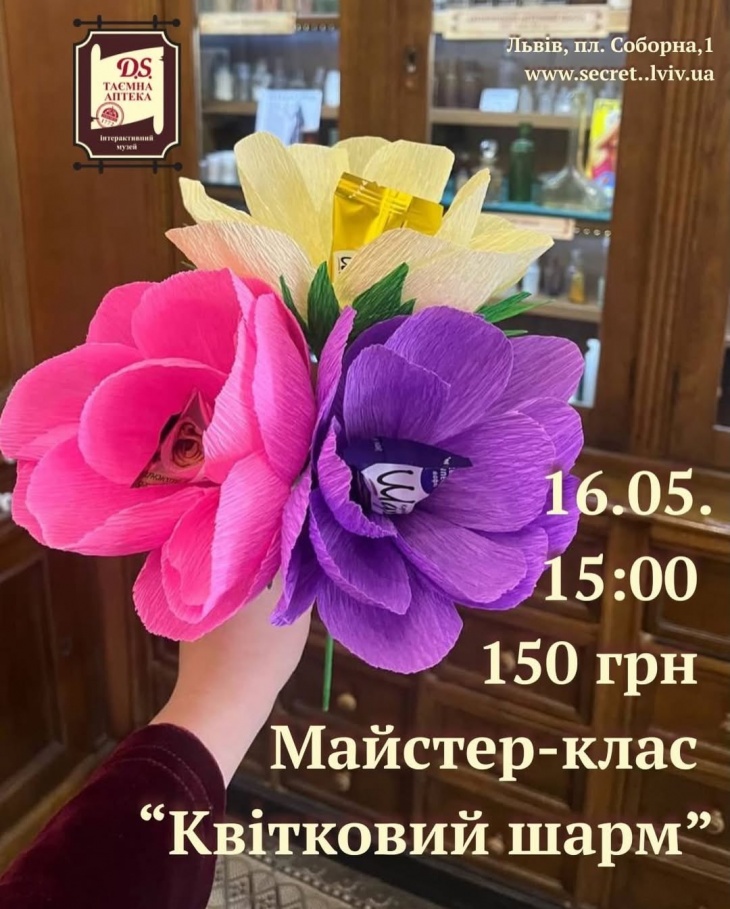 Майстер-клас «Квітковий шарм»