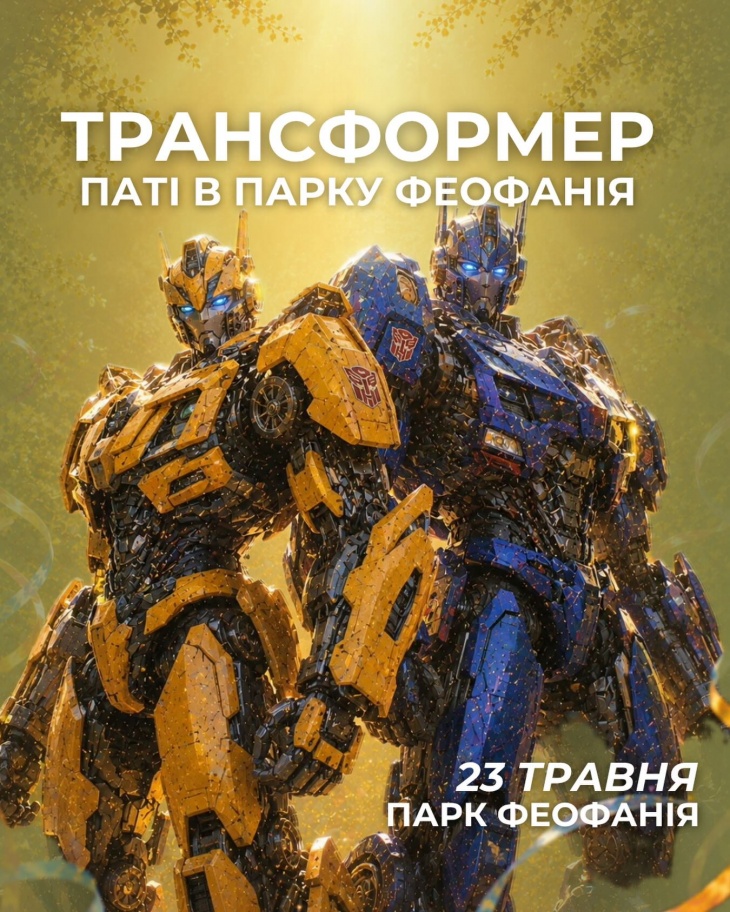 Яскрава вечірка у світі Трансформерів