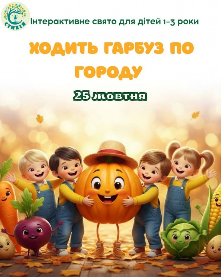 Інтерактивне свято для дітей 1–3 років Інтерактивне свято для дітей 1–3 років