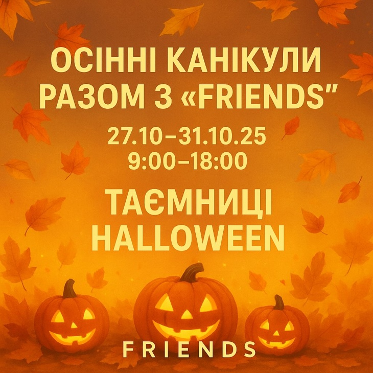 Денний табір “FRIENDS” Денний табір “FRIENDS”