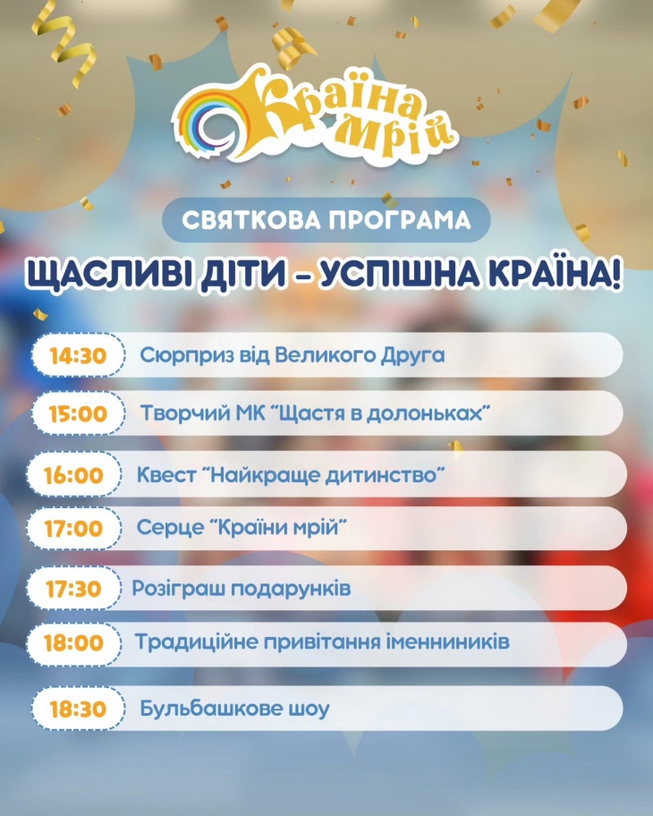 День захисту дітей в «Країні Мрій»