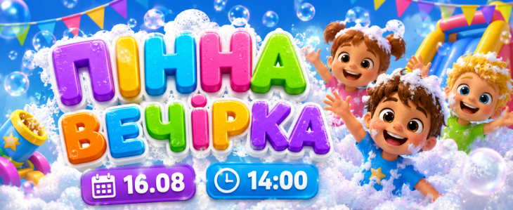 Дитяча пінна вечірка у DreaM Club