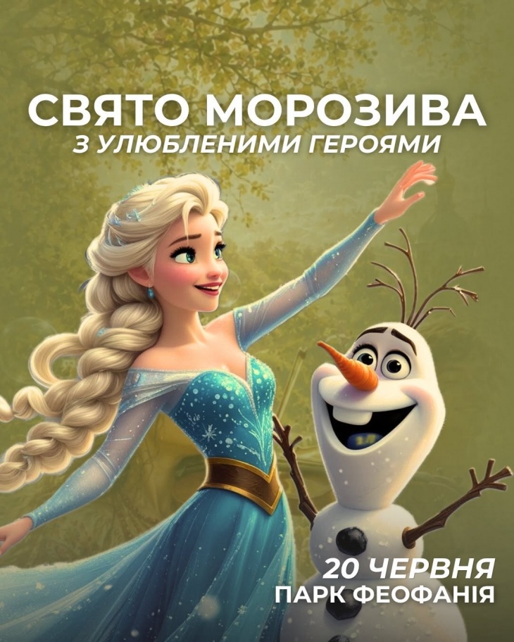 МОРОЗИВО FEST у парку Феофанія МОРОЗИВО FEST у парку Феофанія